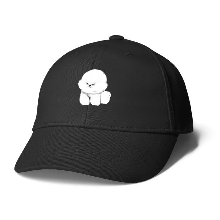 キャップ - ブラック