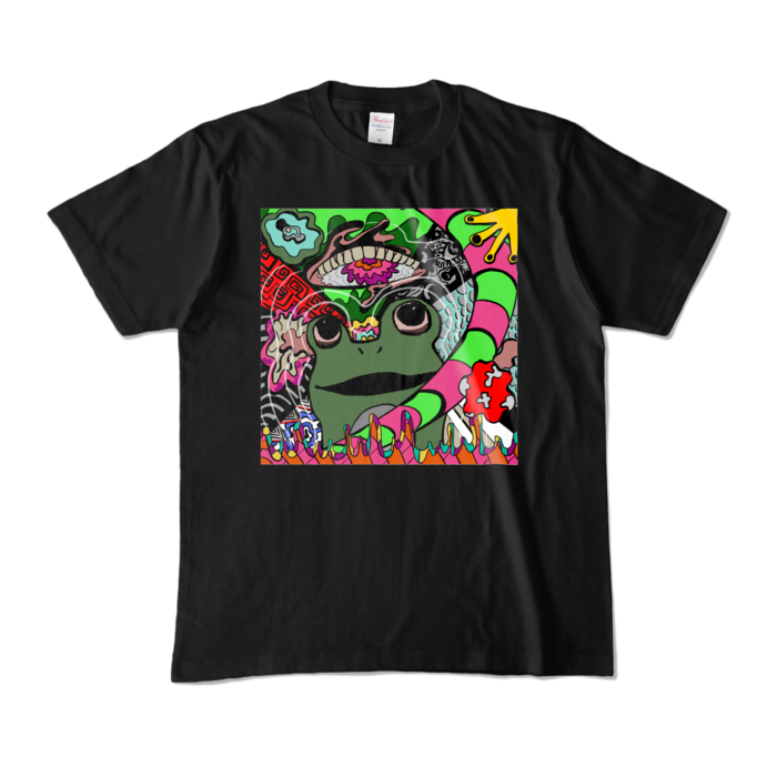 カラーTシャツ - M - ブラック (濃色)