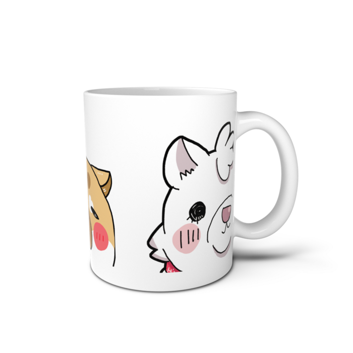 マグカップ - 直径 8cm / 高さ 9.5cm
