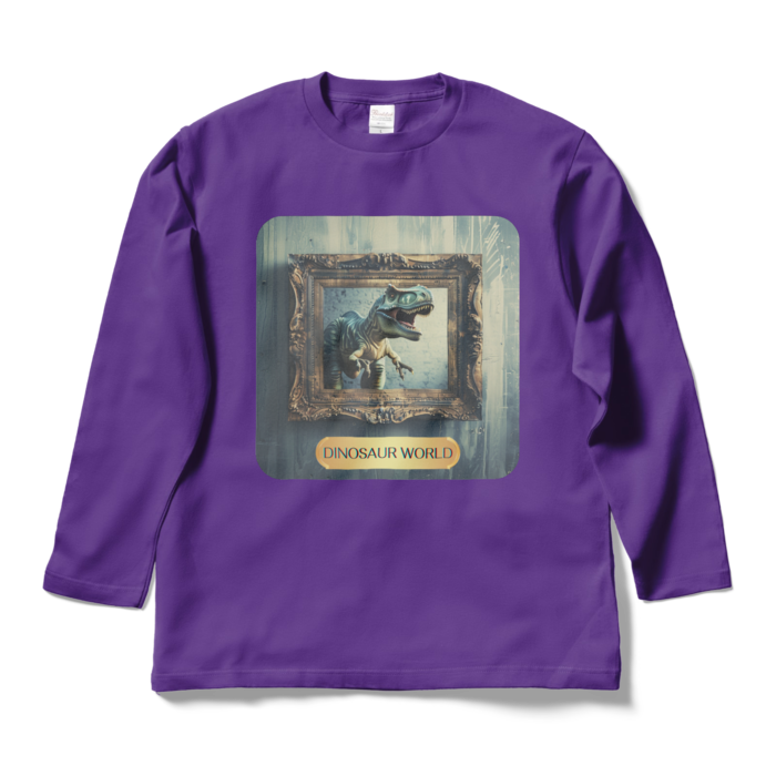 ロングスリーブTシャツ - L - パープル