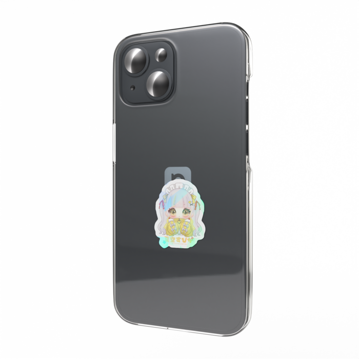 ホログラムスマホステッカー - 縦