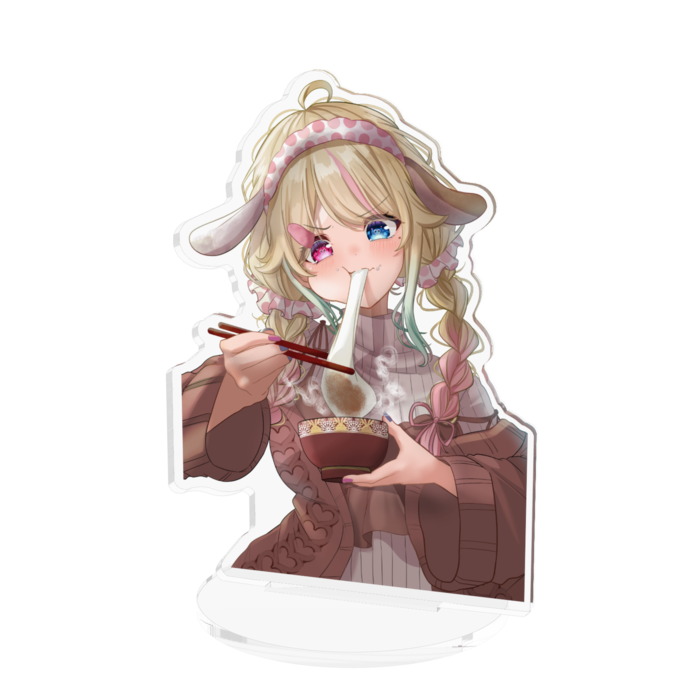 もちもちアクリルフィギュア - 100x100mm