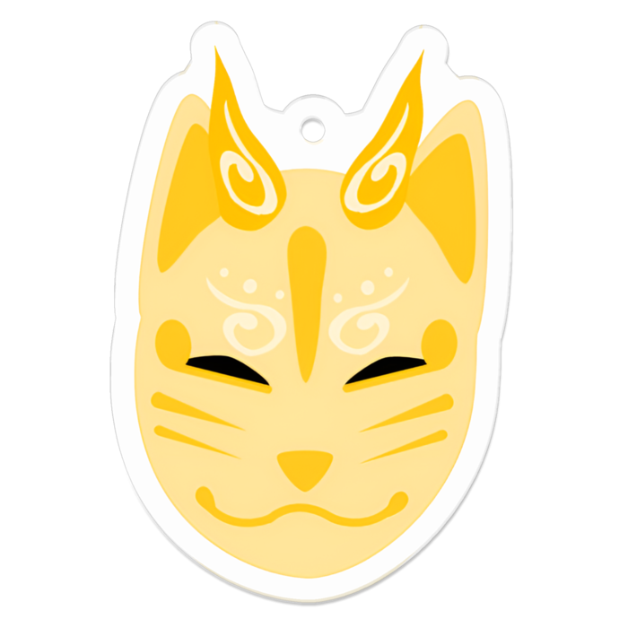 アクリルキーホルダー - 50 x 50 (mm)