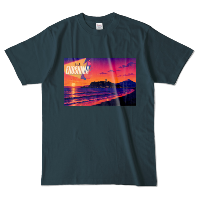 カラーTシャツ - L - デニム (濃色)