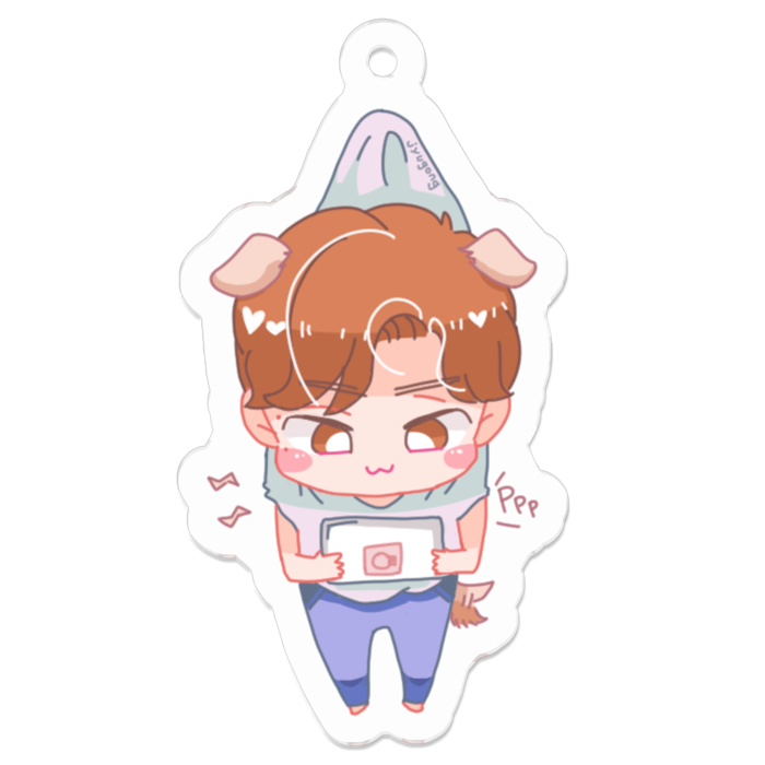 アクリルキーホルダー - 50 x 50 (mm)