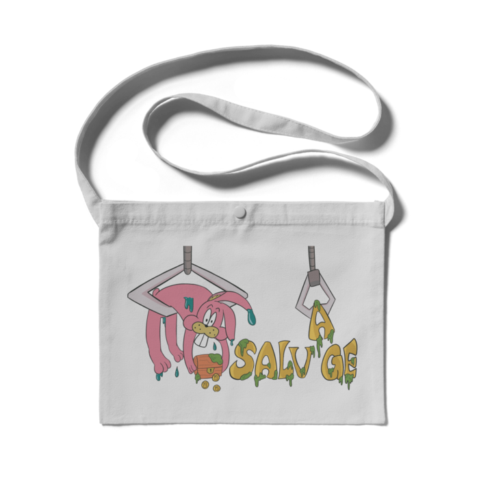 ライトグレーサコッシュ - 300 x 230 (mm)