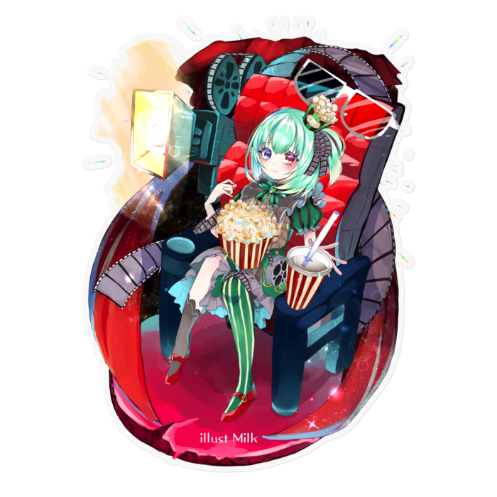 ステッカー - 160 x 160 (mm)