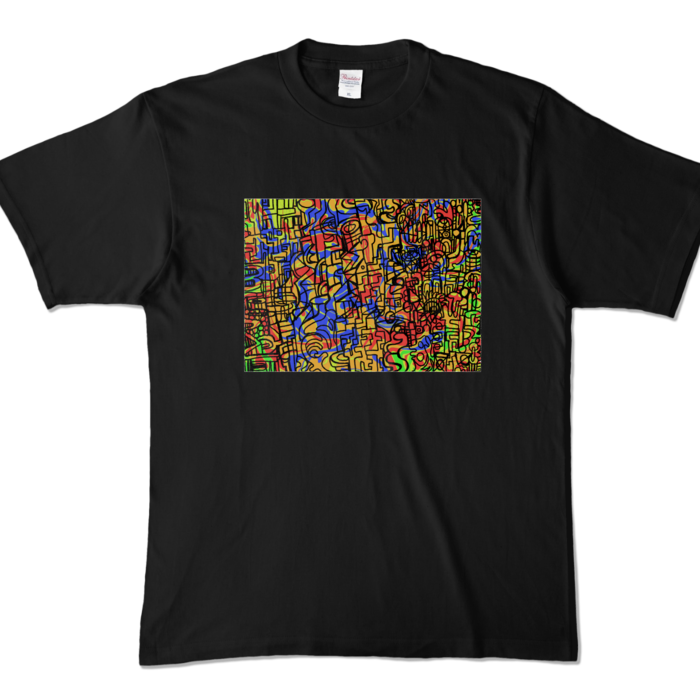 カラーTシャツ - XL - ブラック (濃色)