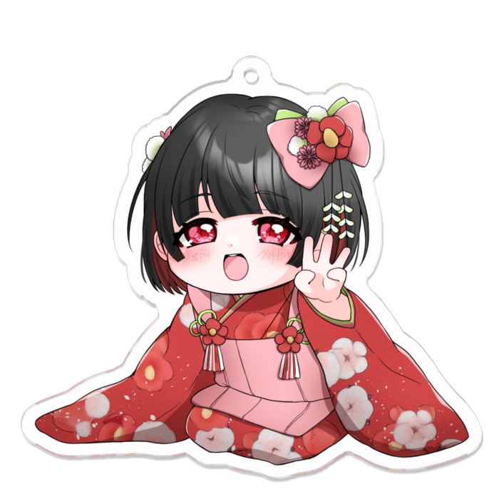 アクリルキーホルダー - 70 x 70 (mm)