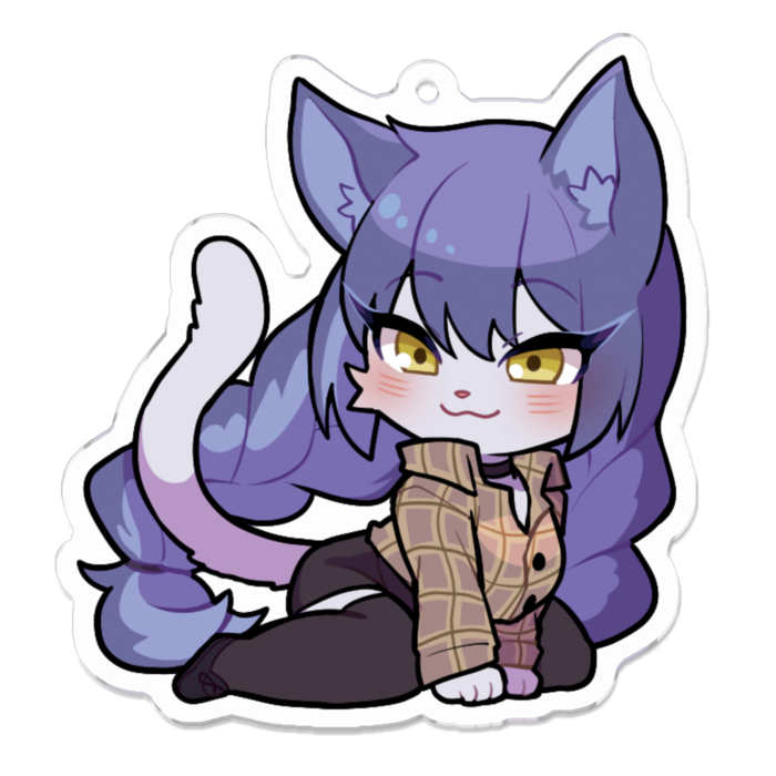 アクリルキーホルダー - 70 x 70 (mm)