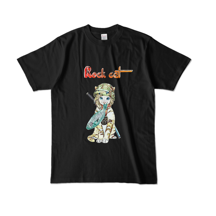 カラーTシャツ - L - ブラック (濃色)