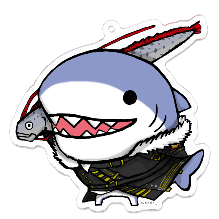 アクリルキーホルダー - 70 x 70 (mm)