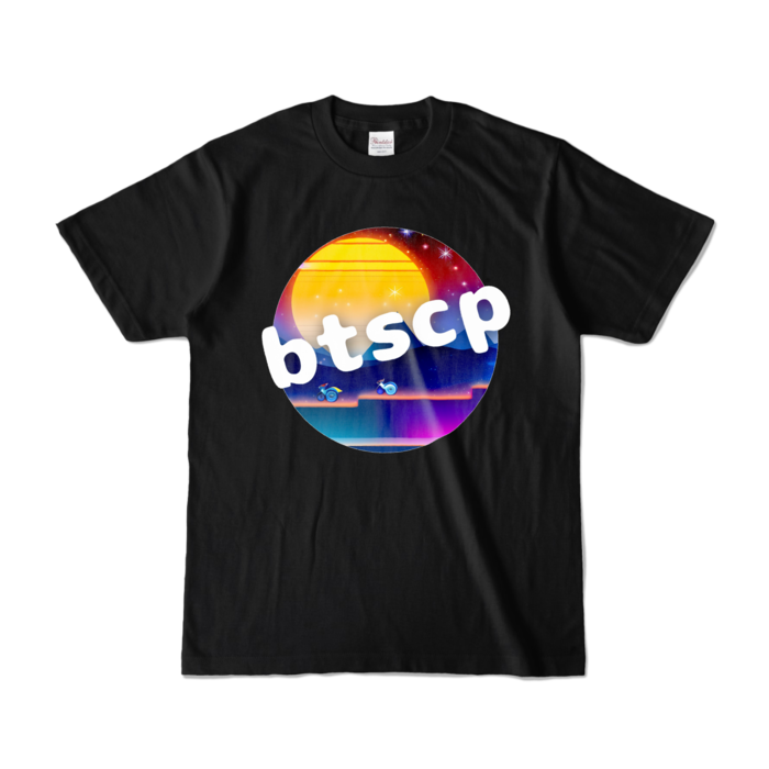 カラーTシャツ - S - ブラック (濃色)|Colored T-Shirt - S - Black (Dark)
