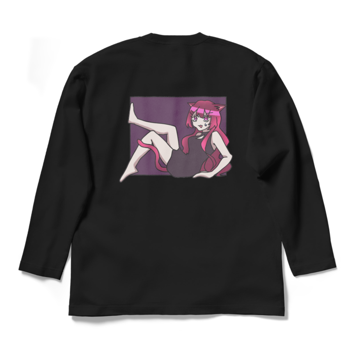 ロングスリーブTシャツ - L - ブラック