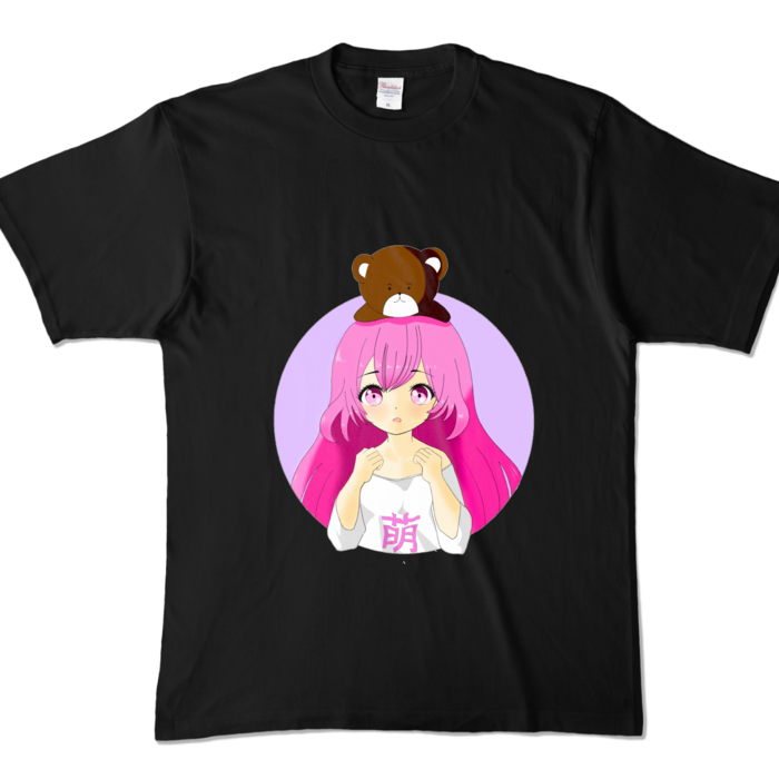 カラーTシャツ - XL - ブラック (濃色)