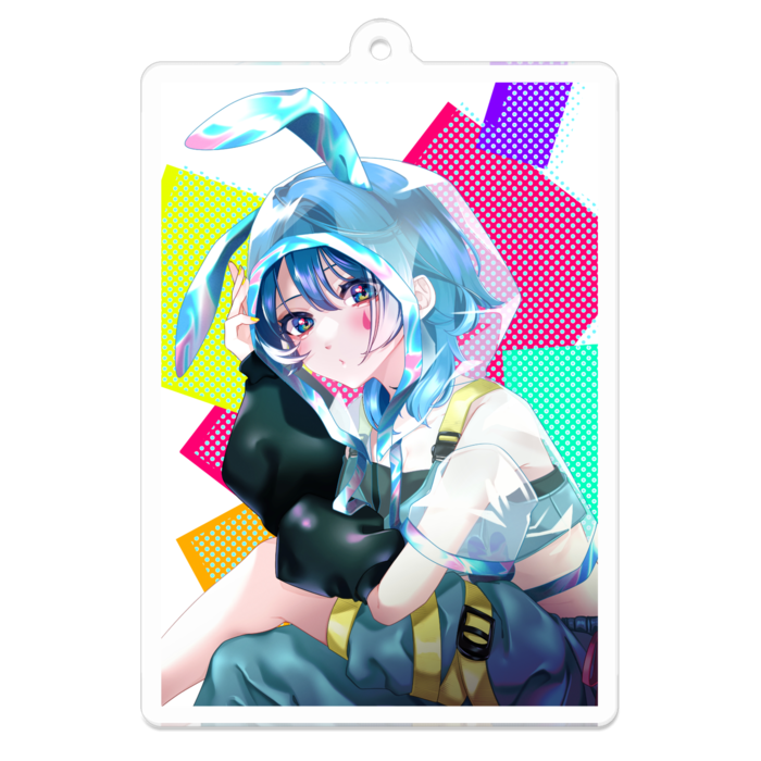 アクリルキーホルダー - 70 x 70 (mm)