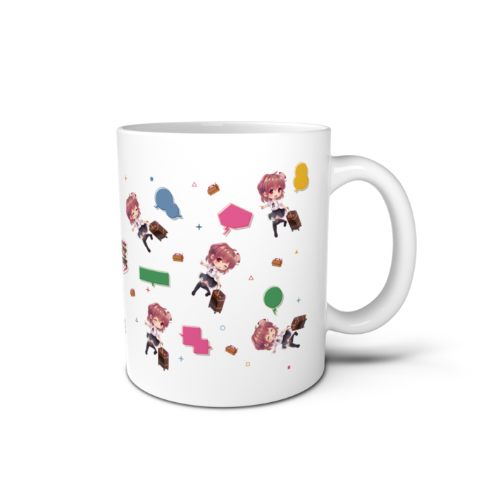 マグカップ - 直径 8 cm / 高さ 9.5 cm