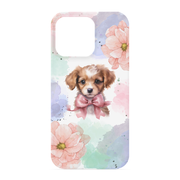 3.ピンク iPhoneケース - iPhone 13 Pro - 正面印刷のみ(2)