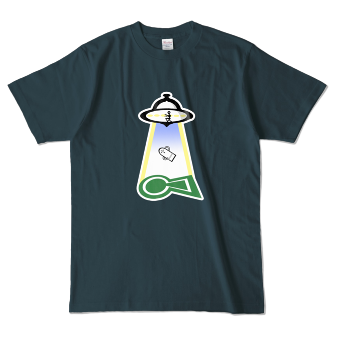 カラーTシャツ - L - デニム (濃色)