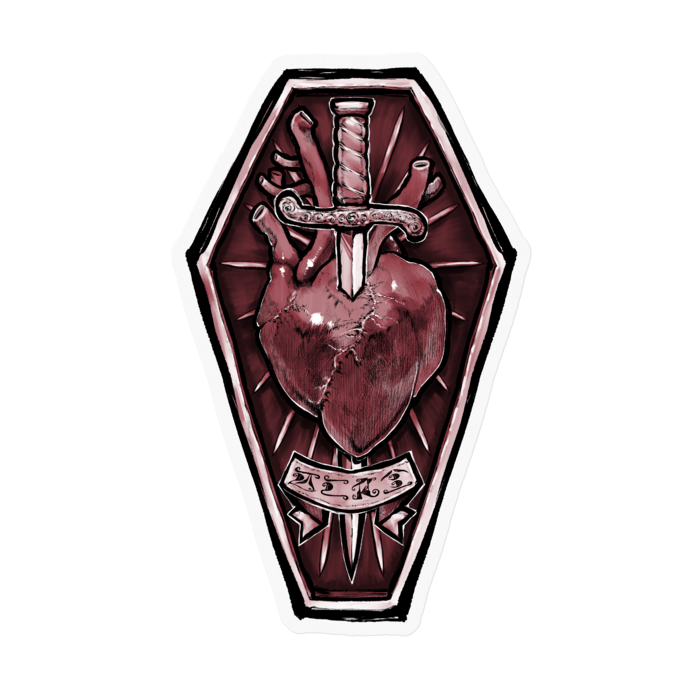 ステッカー - 100 x 100 (mm)