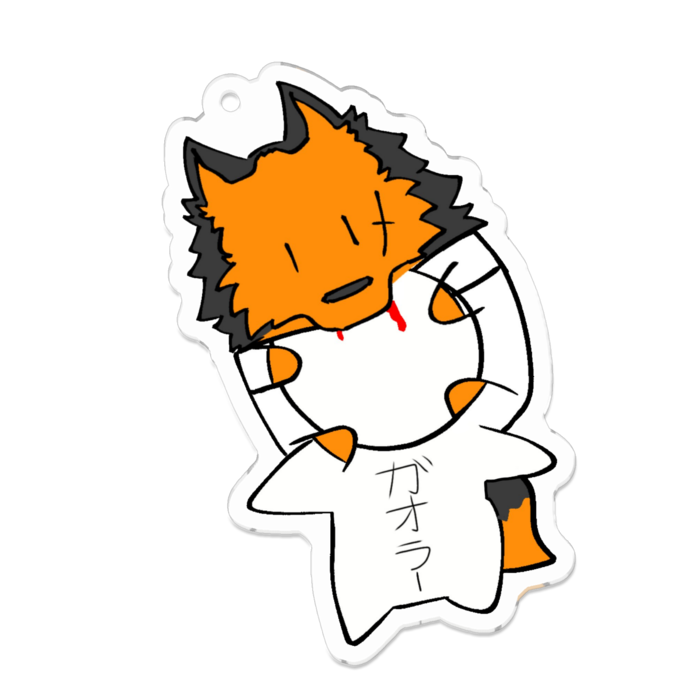 アクリルキーホルダー - 70 x 70 (mm)