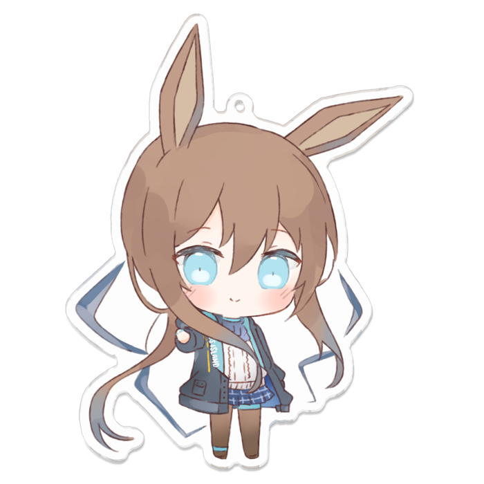 アクリルキーホルダー - 100 x 100 (mm)