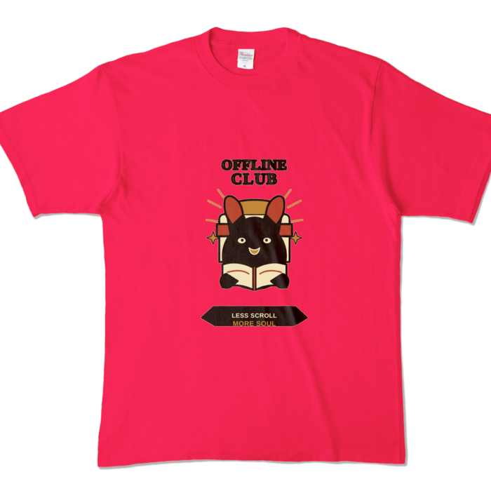 カラーTシャツ - XL - ホットピンク （濃色）