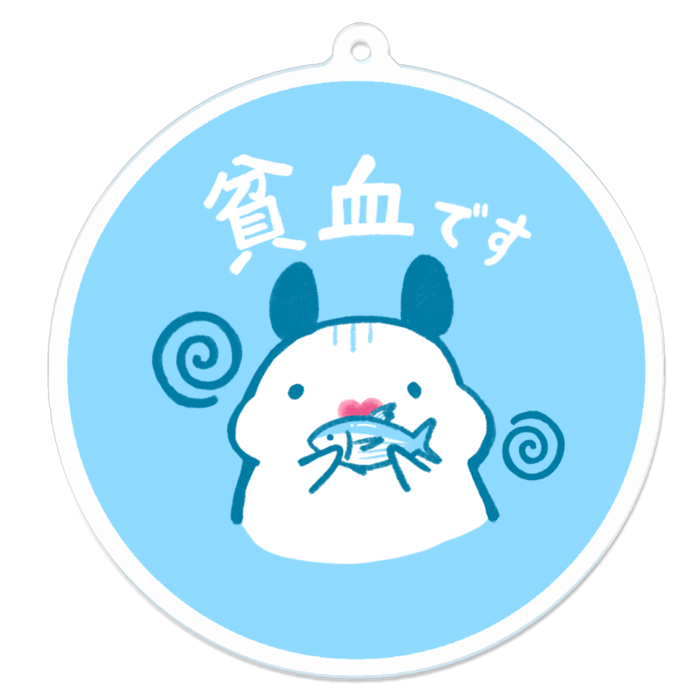 アクリルキーホルダー - 70 x 70 (mm)
