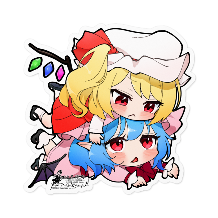 ステッカー - 100 x 100 (mm)