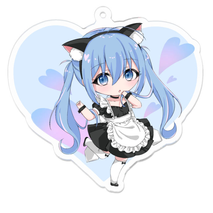 アクリルキーホルダー - 70 x 70 (mm)