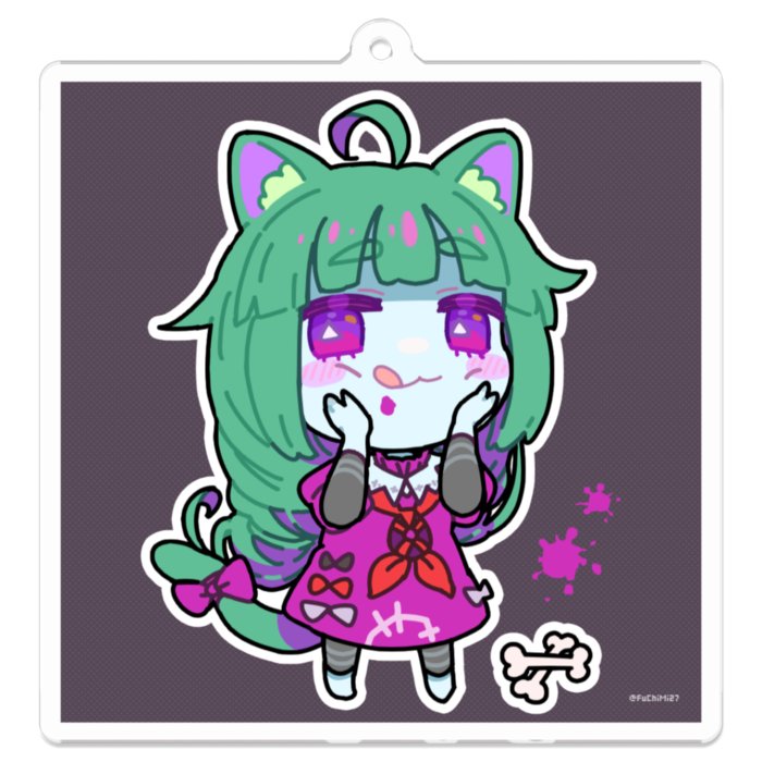 アクリルキーホルダー - 70 x 70 (mm)