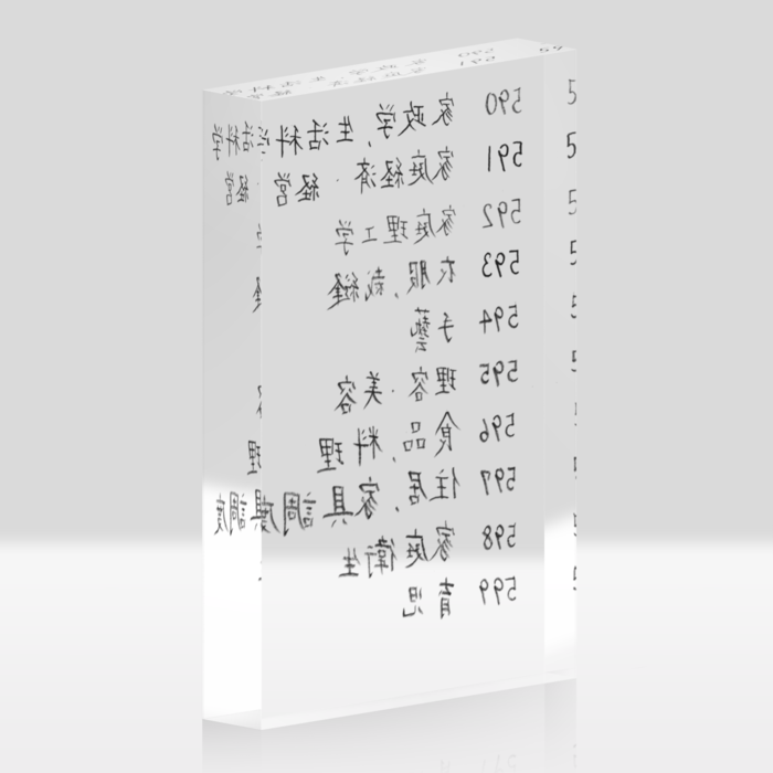 アクリルブロック - 100x148mm