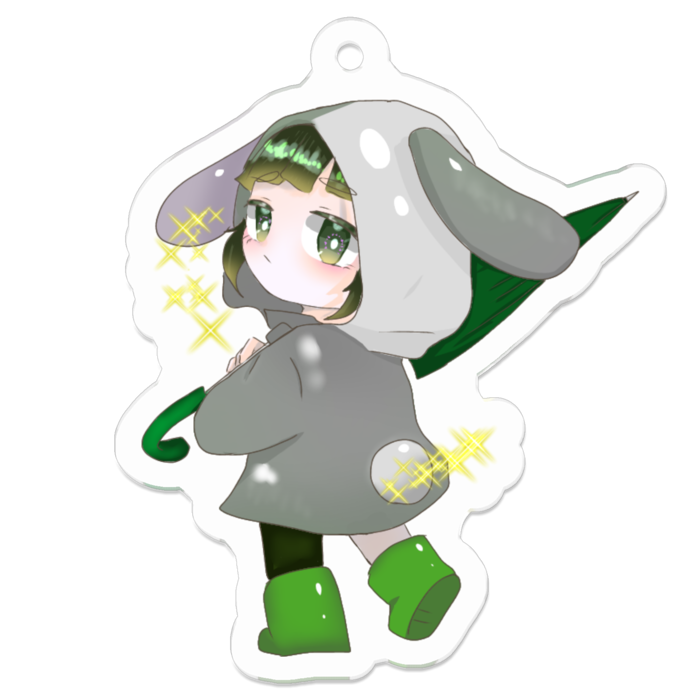 アクリルキーホルダー - 50 x 50 (mm)