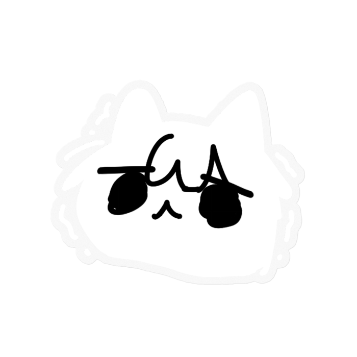 ステッカー - 100 x 100 (mm)