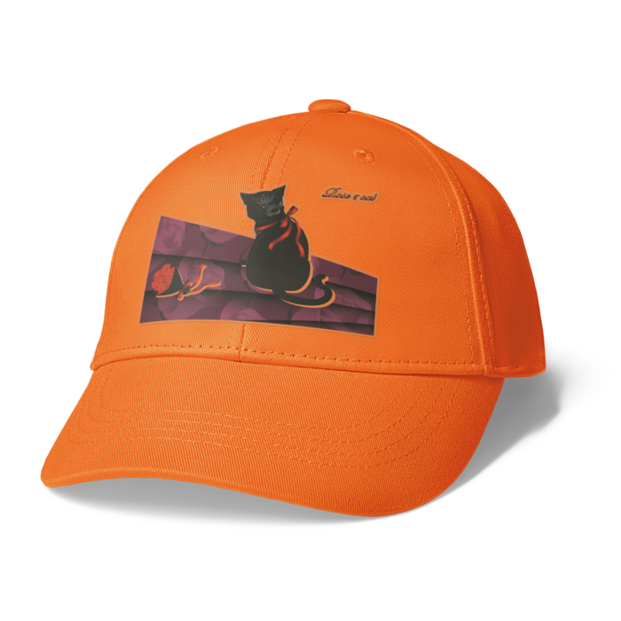 キャップ - オレンジ