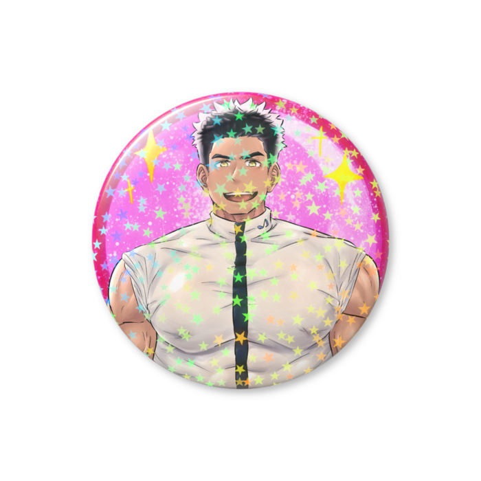 ホログラム缶バッジ - 56mm