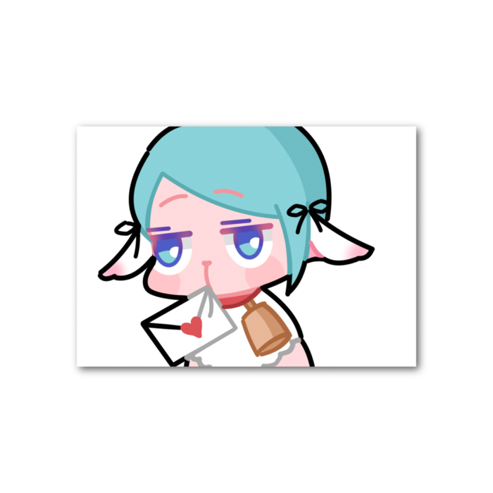 フォト風カード - 横 - 片面