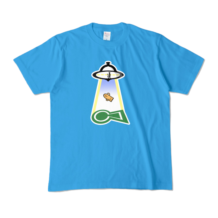 カラーTシャツ - M - ターコイズ (濃色)