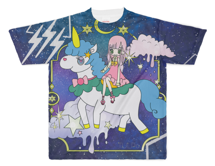 フルグラフィックTシャツ - XL - 両面印刷