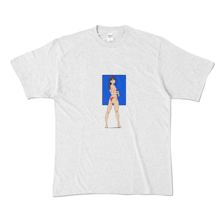 カラーTシャツ - XL - アッシュ (淡色)