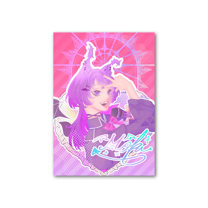 フォト風カード - 縦 - 片面