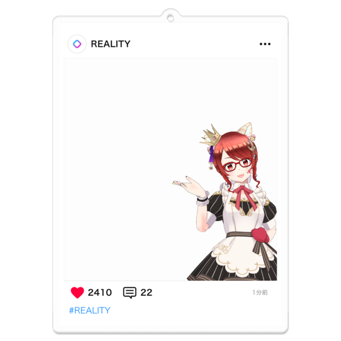 アクリルキーホルダー - 100 x 100 (mm)