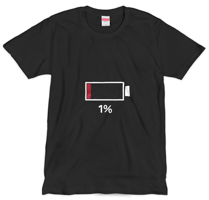 Tシャツ（シルクスクリーン印刷） - L - 2色