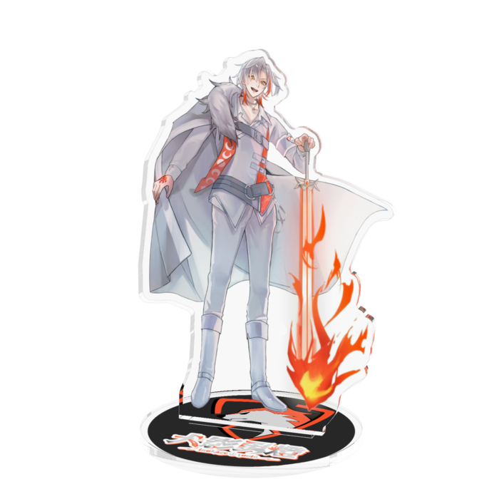 白髪ノーマル - 100x100mm