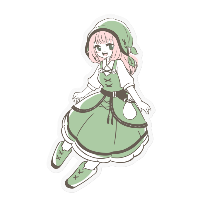 透明フチ