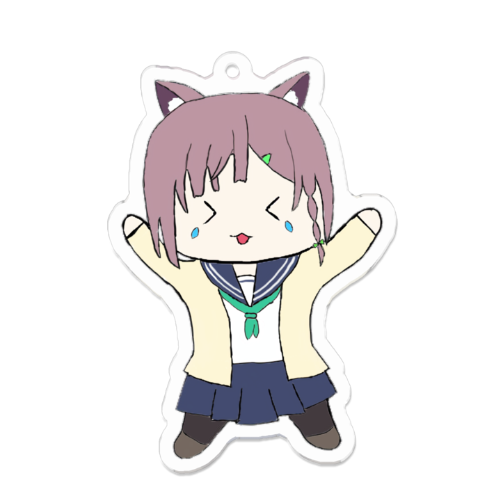 アクリルキーホルダー - 70 x 70 (mm)