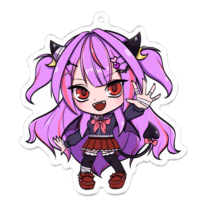 アクリルキーホルダー - 70 x 70 (mm)