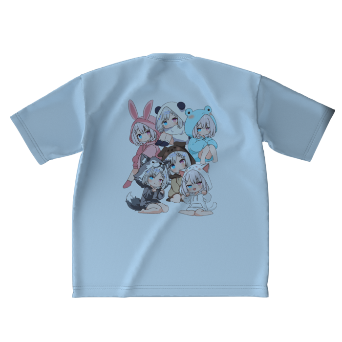 ビッグシルエットTシャツ - XL - 背面