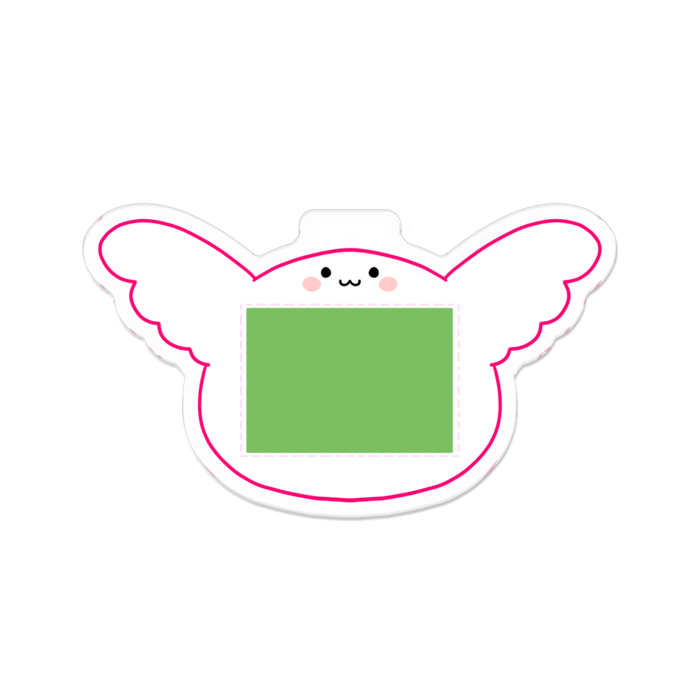 アクリルバッジ - 70 x 70 (mm)