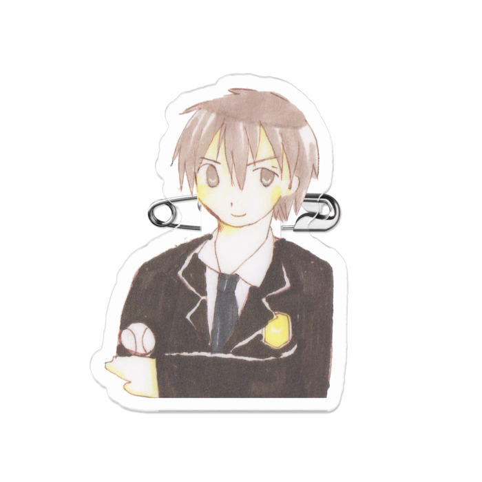 アクリルバッジ - 50 x 50 (mm)